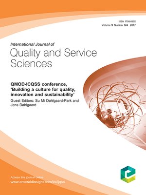 cover image of International Journal of Quality and Service Sciences, Volume 9, 3/4/2017